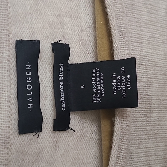 Halogen Cashmere Blend Long Sweater - Picture 3 of 3